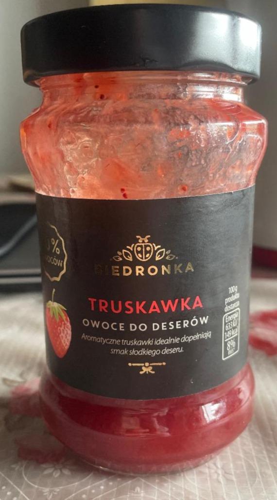 Zdjęcia - Truskawka Owoce do Deserów Biedronka