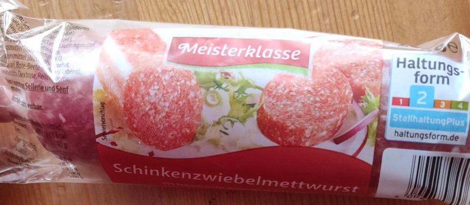 Zdjęcia - Schinkenzwiebelmettwurst Meisterklasse