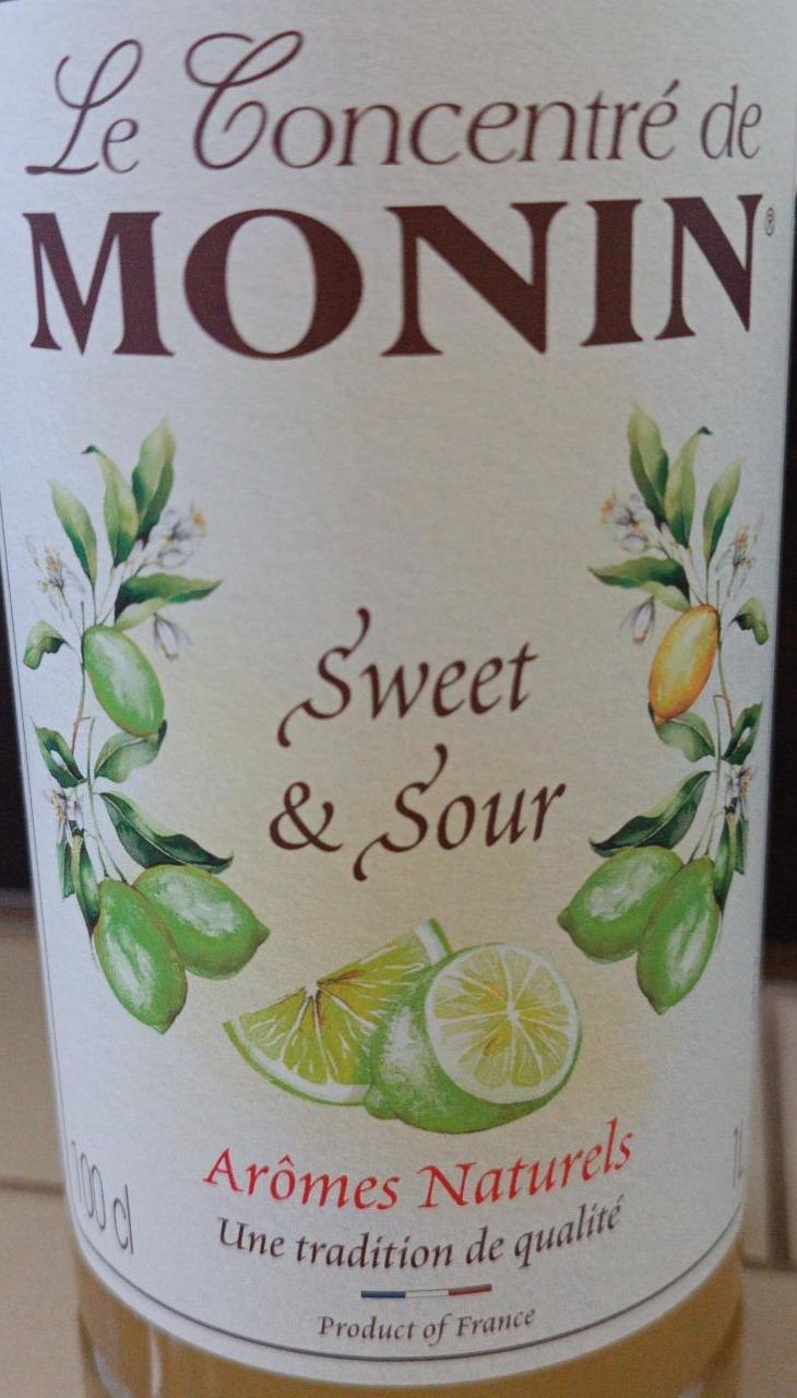 Zdjęcia - Sweet & sour Le concentre de Monin