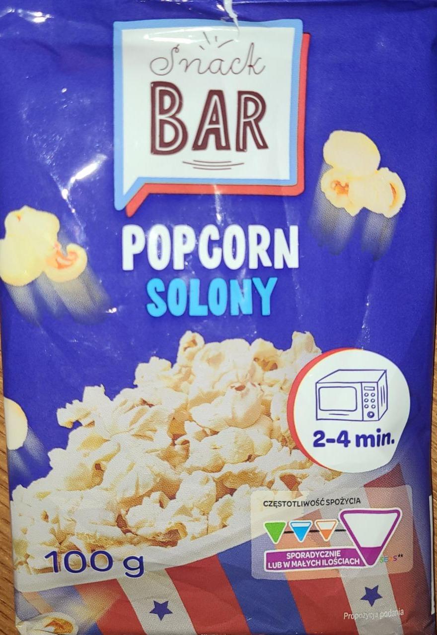 Zdjęcia - Popcorn solony Snack Bar