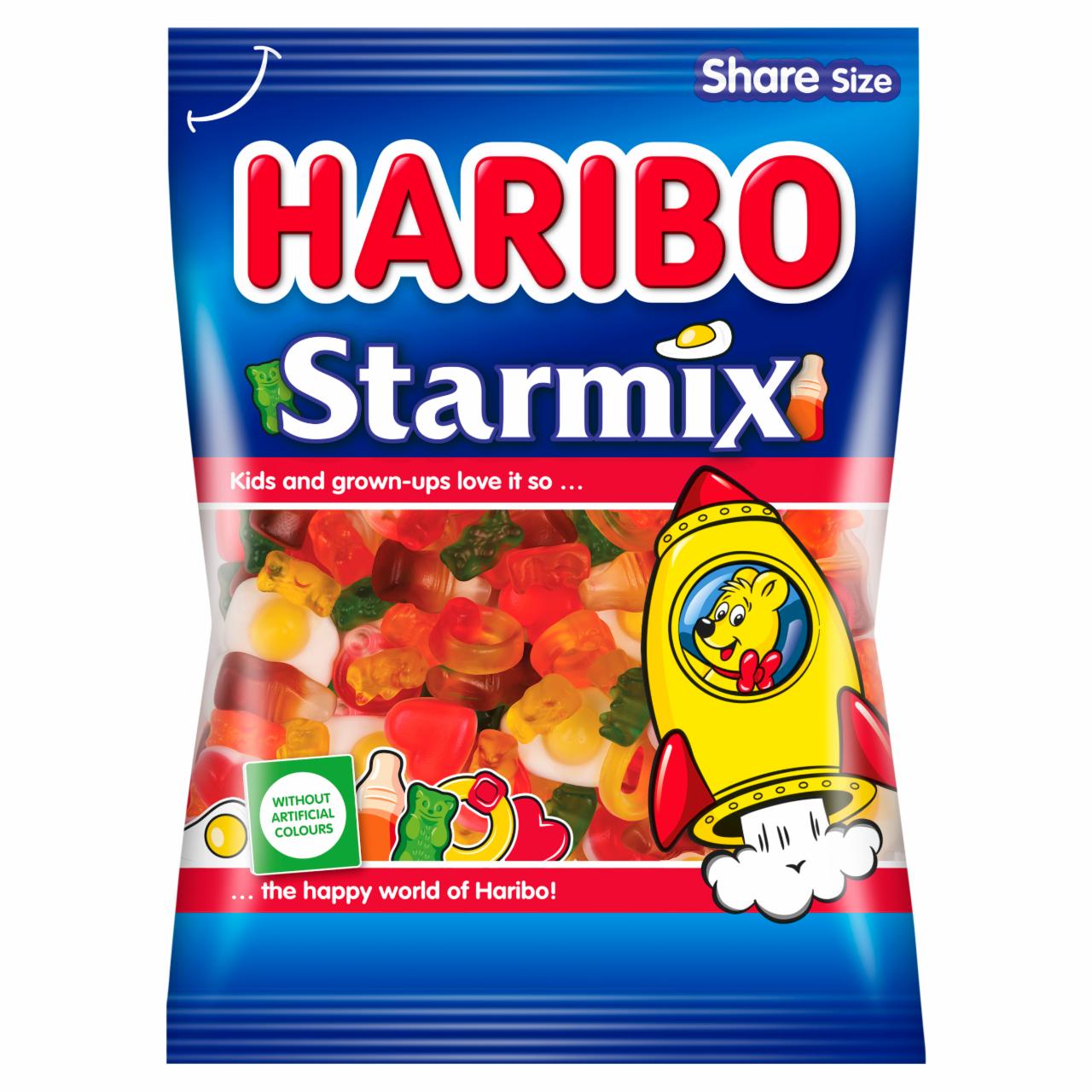 Zdjęcia - Haribo Starmix Żelki o smaku owocowym i o smaku cola 160 g