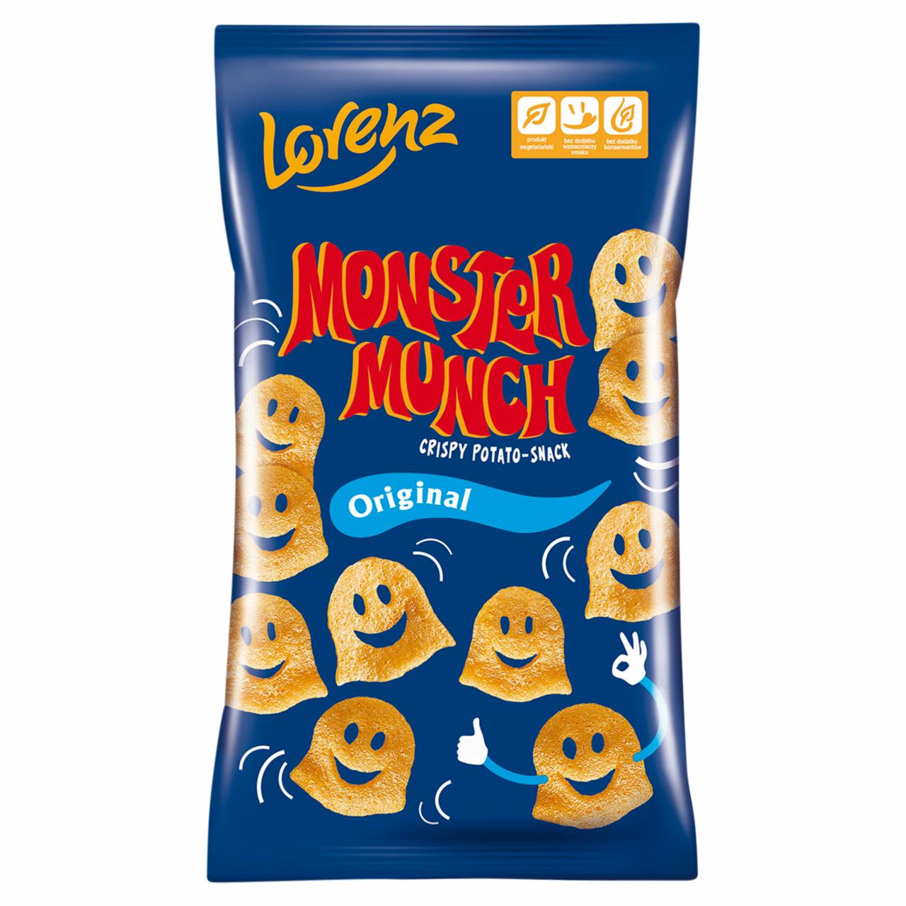 Zdjęcia - Monster Munch Original Chrupki ziemniaczane przyprawione 75 g