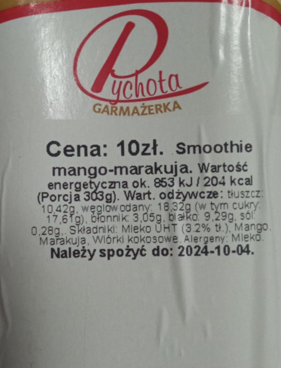 Zdjęcia - Smoothie mango-marakuja Pychota Garmażerka