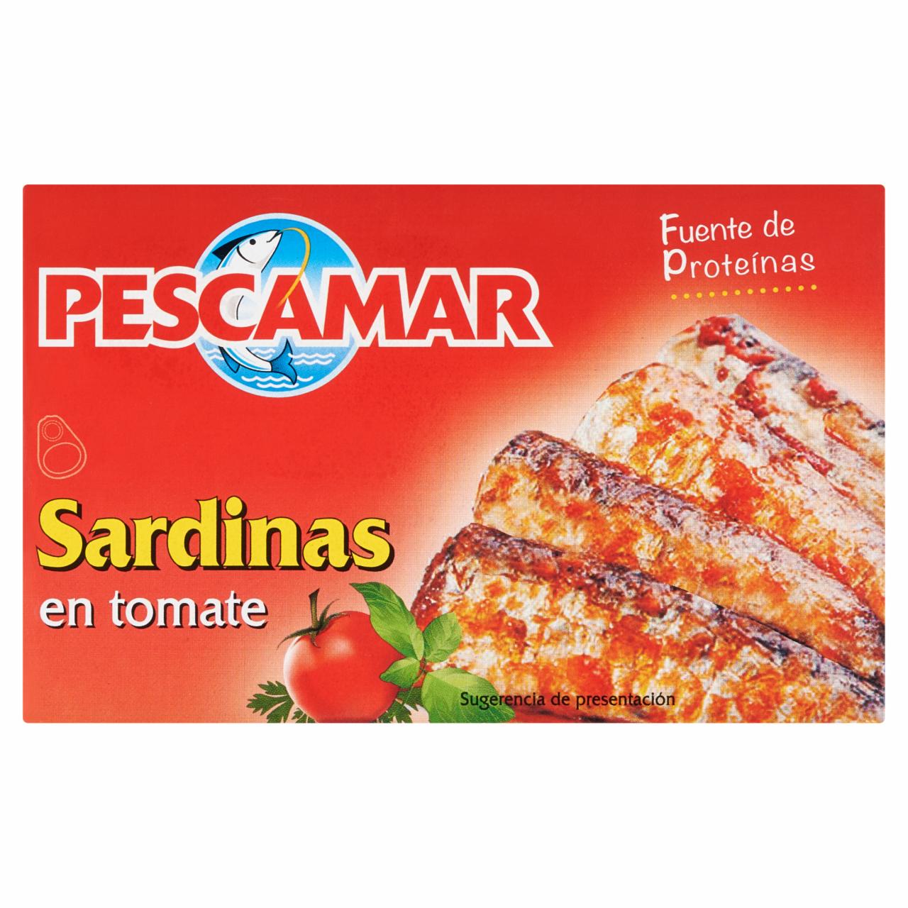 Zdjęcia - Pescamar Sardynki w sosie pomidorowym 115 g