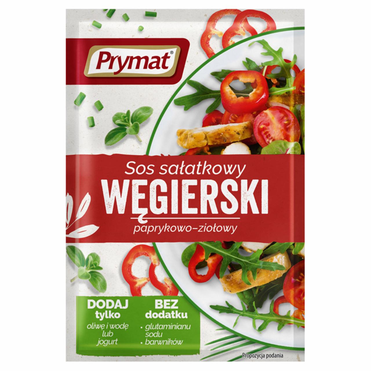 Zdjęcia - Prymat Sos sałatkowy węgierski paprykowo-ziołowy 9 g