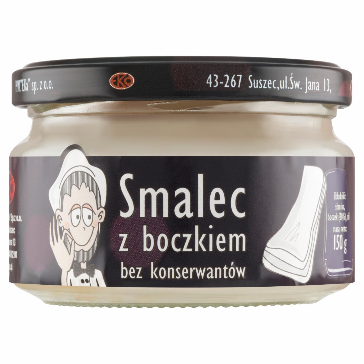 Zdjęcia - Eka Smalec z boczkiem 150 g