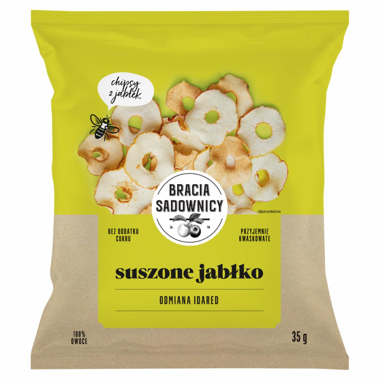 Zdjęcia - Bracia Sadownicy Suszone jabłko odmiana idared 35 g