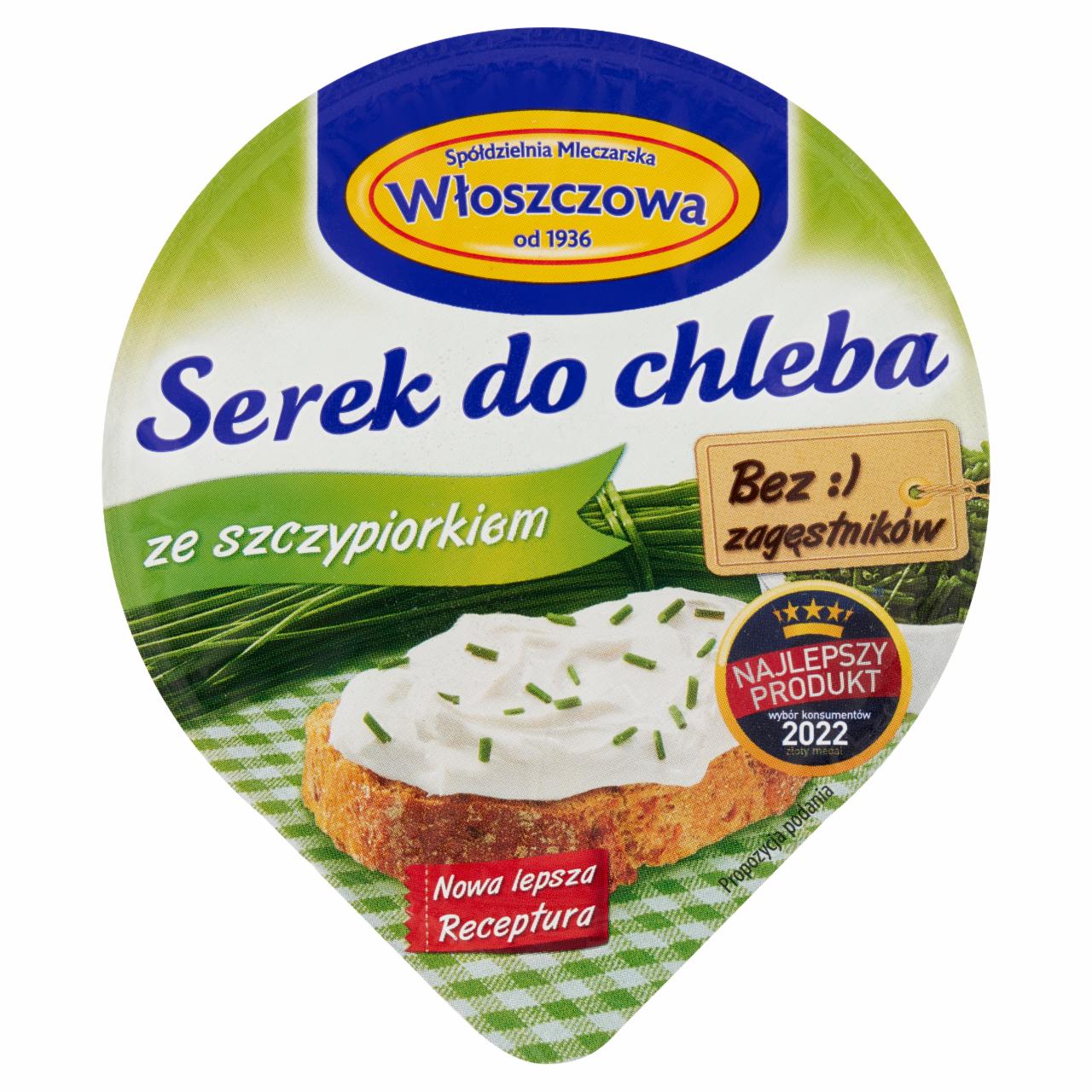 Zdjęcia - Włoszczowa Serek do chleba ze szczypiorkiem 100 g