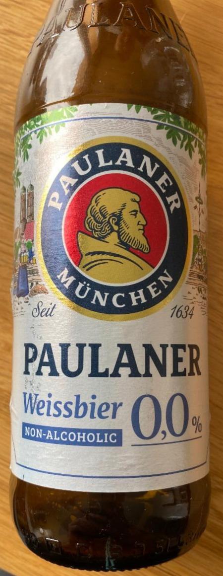 Zdjęcia - Weissbier non alcoholic 0% Paulaner