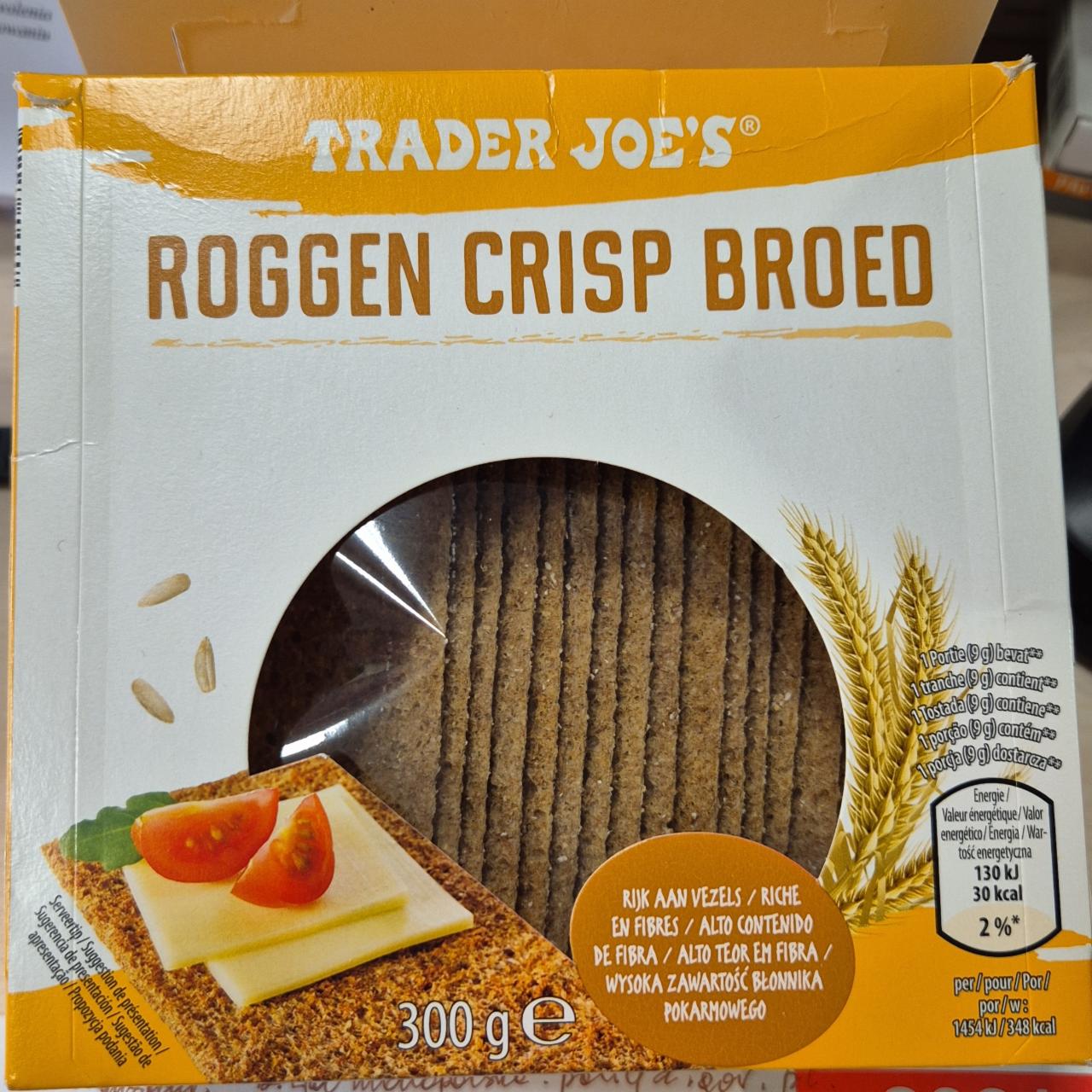 Zdjęcia - Roggen crisp broed Trader Joe's