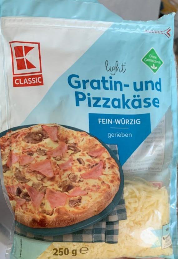 Zdjęcia - Gratin- und Pizzakäse K-Classic