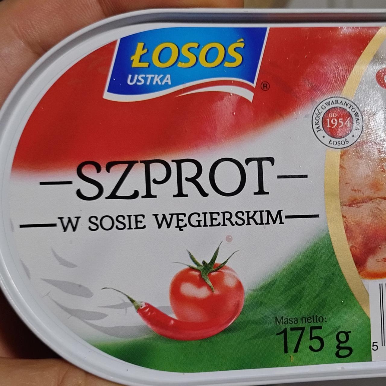 Zdjęcia - Szprot w sosie węgierskim Łosoś Ustka