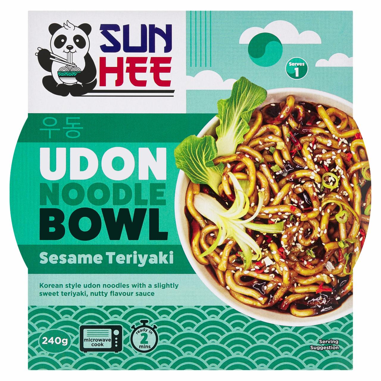 Zdjęcia - Sun Hee Danie z makaronem pszennym wstępnie ugotowanym i sosem teriyaki 240 g