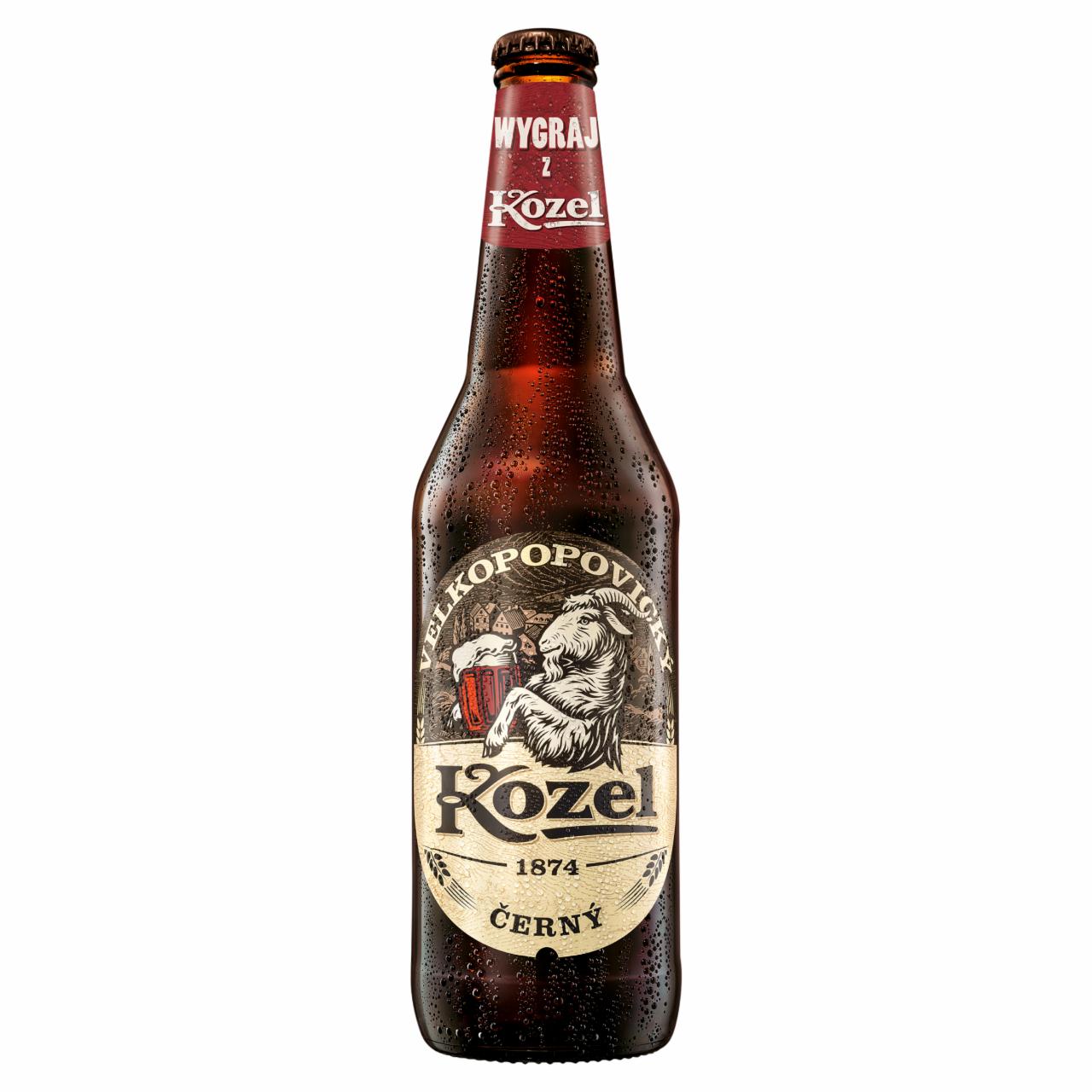 Zdjęcia - Kozel Černý Piwo ciemne 500 ml