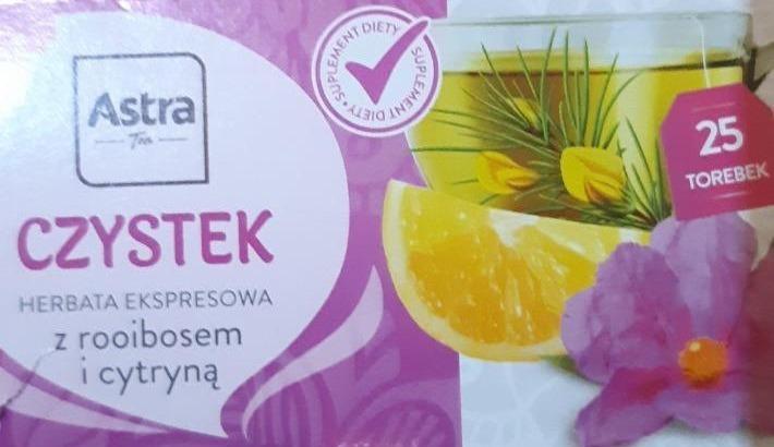 Zdjęcia - Czystek rooibosem i cytryna Astra