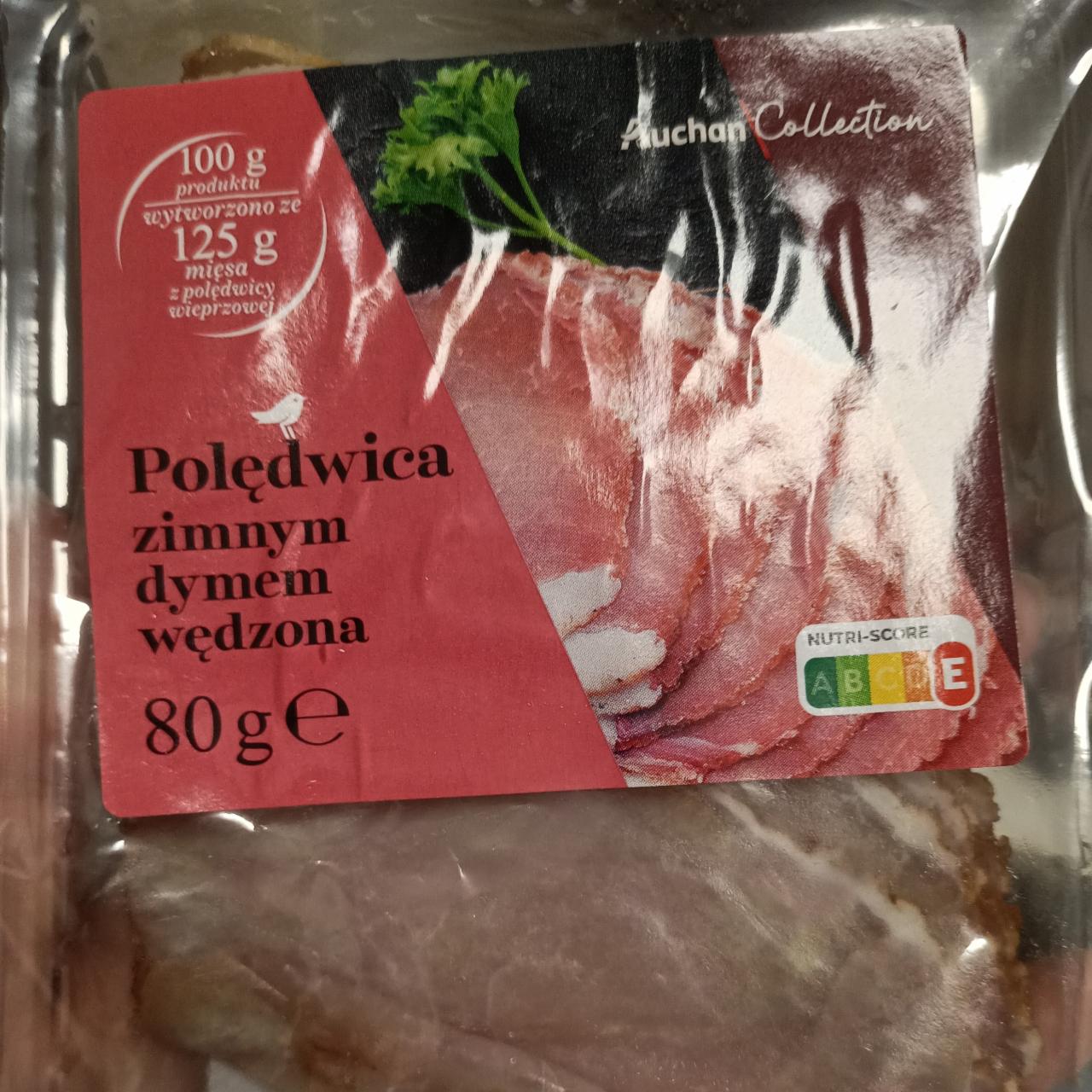 Zdjęcia - Polędwica zimnym dymem wędzona Auchan Collection