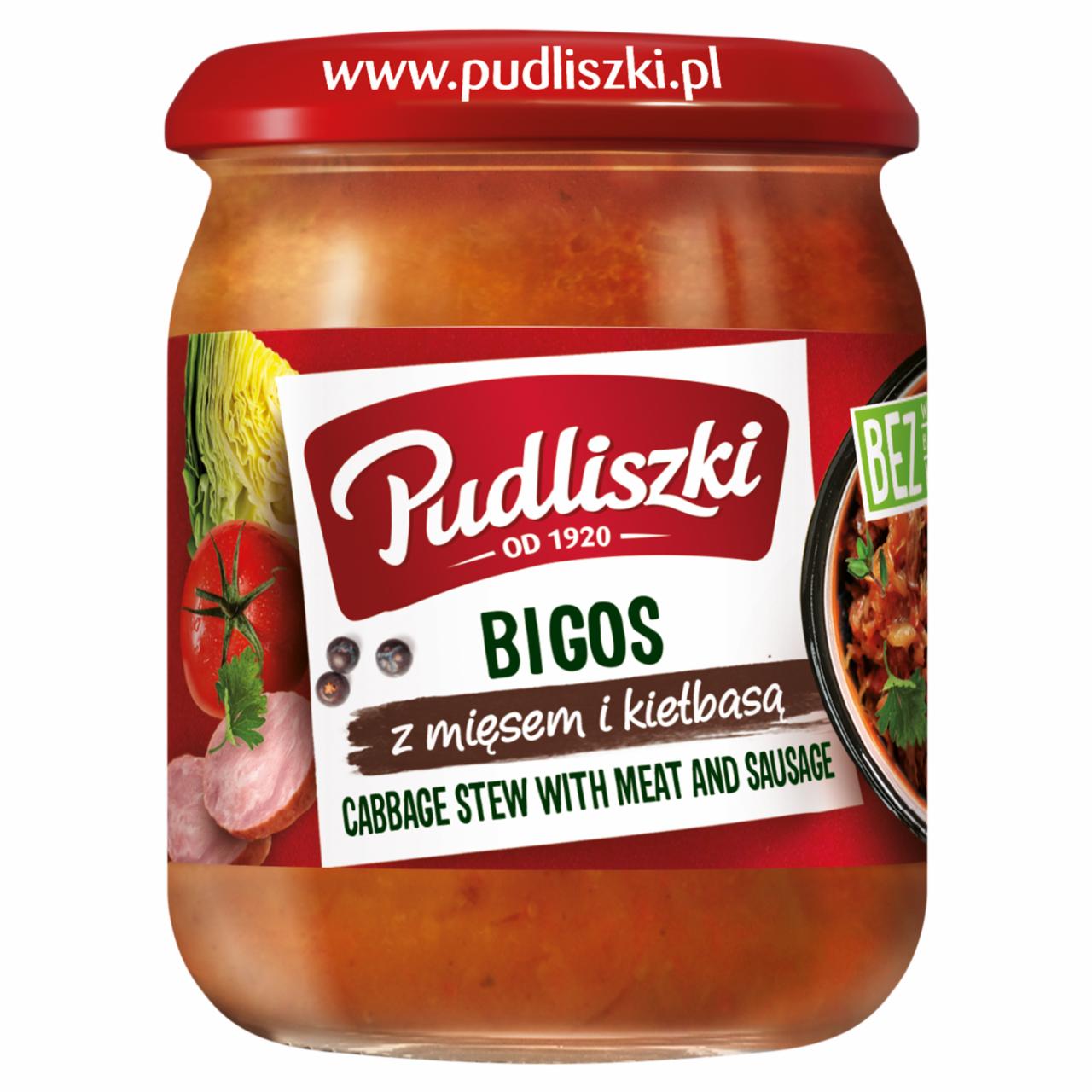 Zdjęcia - Pudliszki Bigos z mięsem i kiełbasą 500 g