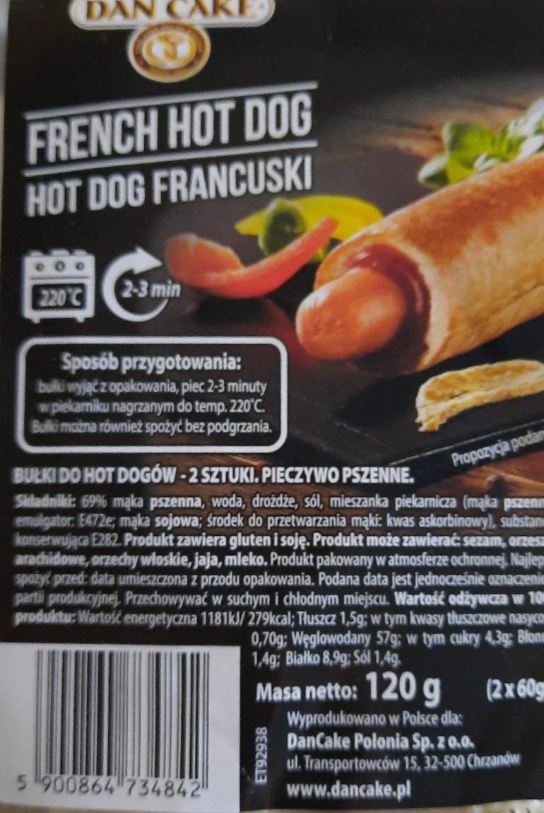 Zdjęcia - Hot dog Francuski Dan Cake