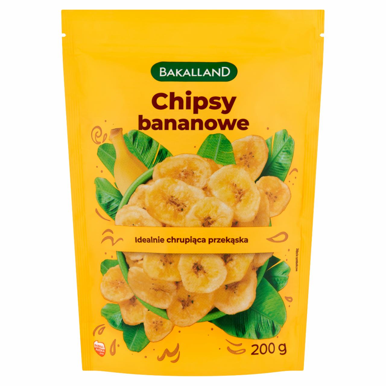 Zdjęcia - Bakalland Chipsy bananowe 200 g