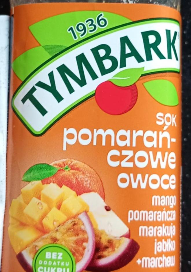 Zdjęcia - Sok pomarańczowe owoce Tymbark