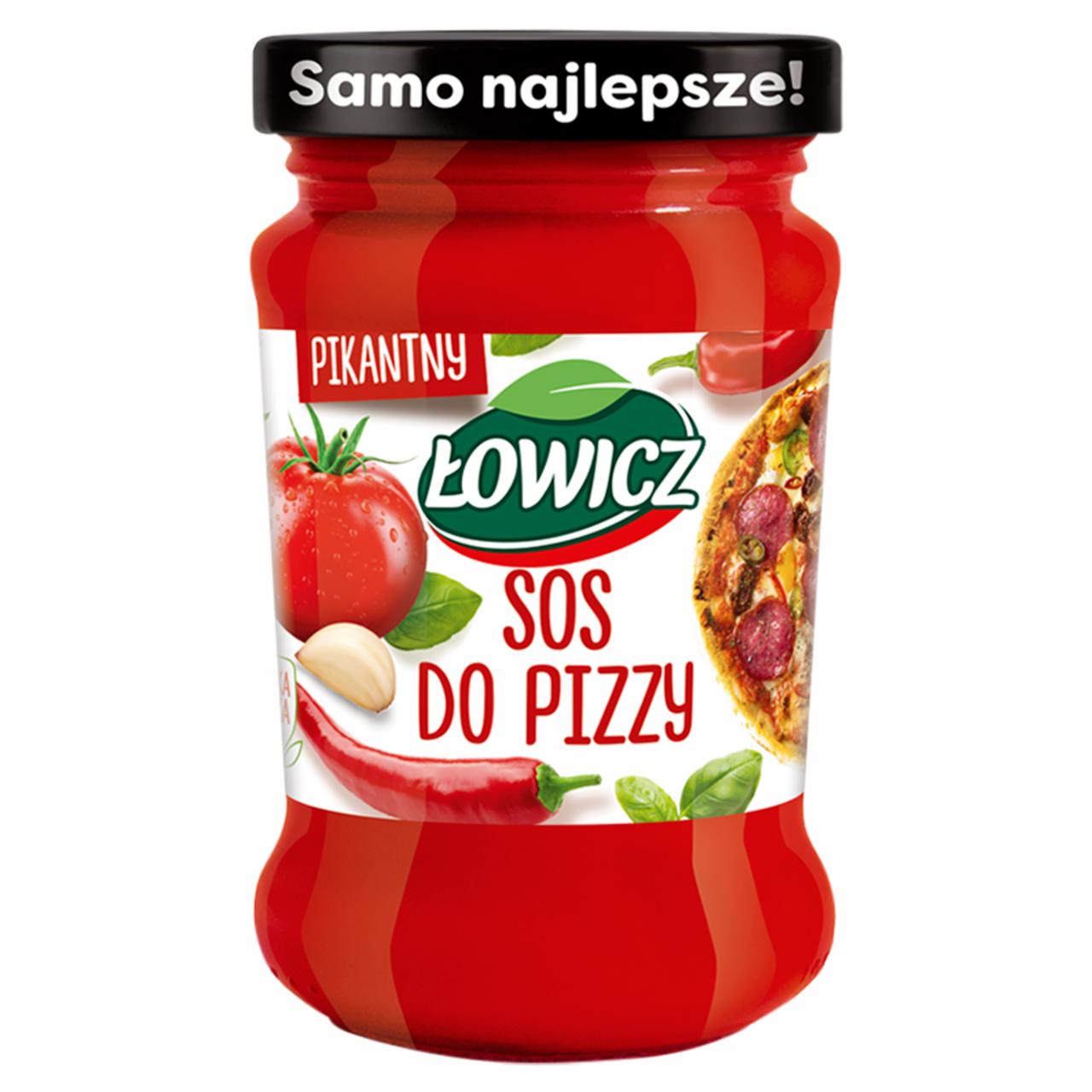 Zdjęcia - Łowicz Sos do pizzy pikantny 180 g