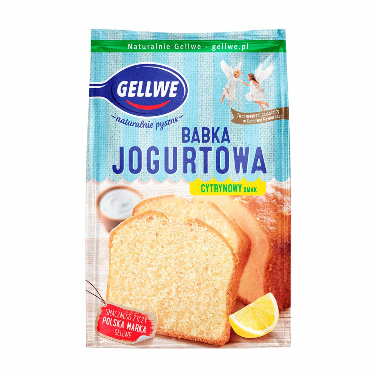 Zdjęcia - Gellwe Babka jogurtowa cytrynowy smak 375 g