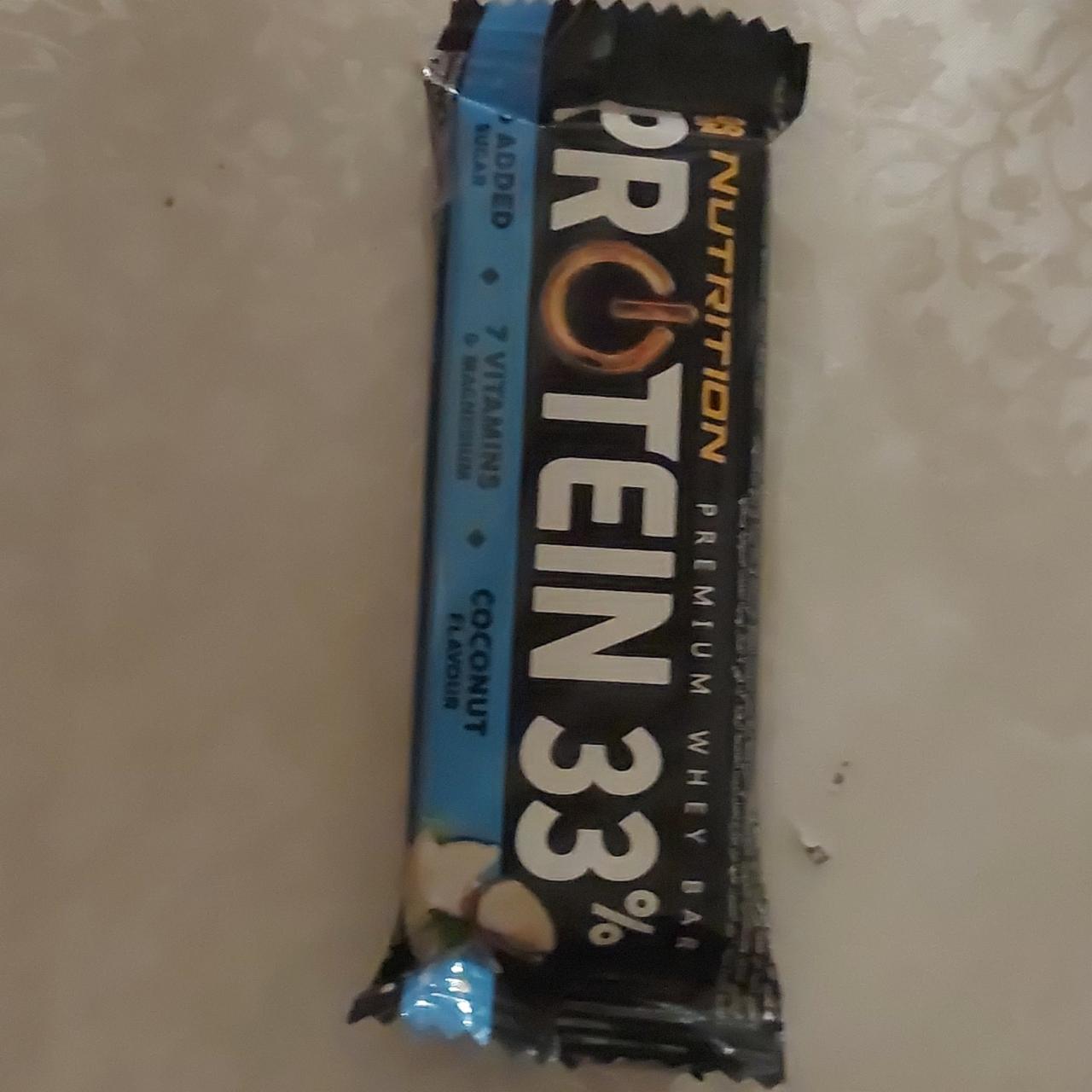 Zdjęcia - Protein bar Protein 33% coconut flavour Go on nutrition