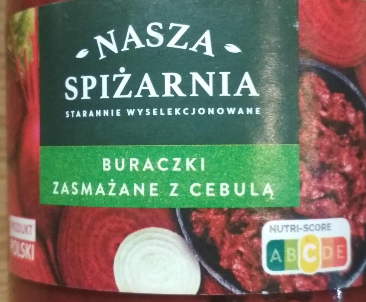 Zdjęcia - Buraczki zasmażane z cebulką Nasza Spiżarnia