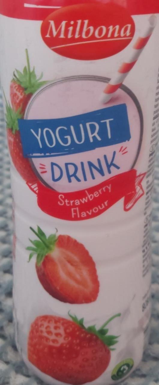 Zdjęcia - Yogurt drink Strawberry Flavour Milbona