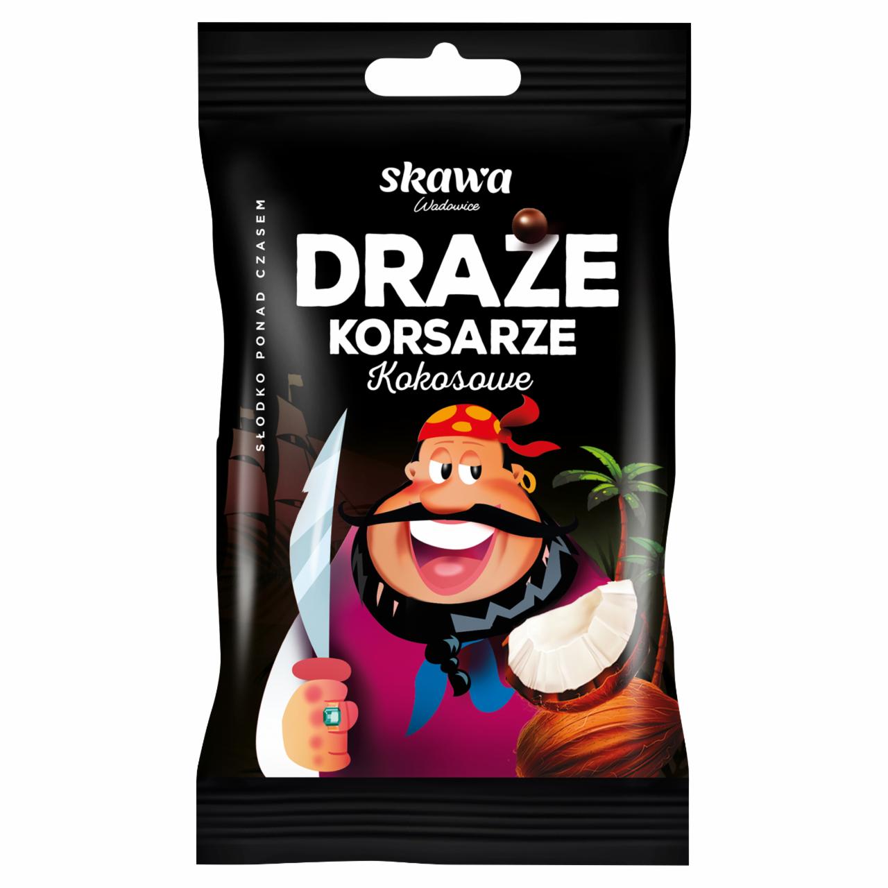 Zdjęcia - Wadowice Skawa Korsarz Draże kokosowe 70 g