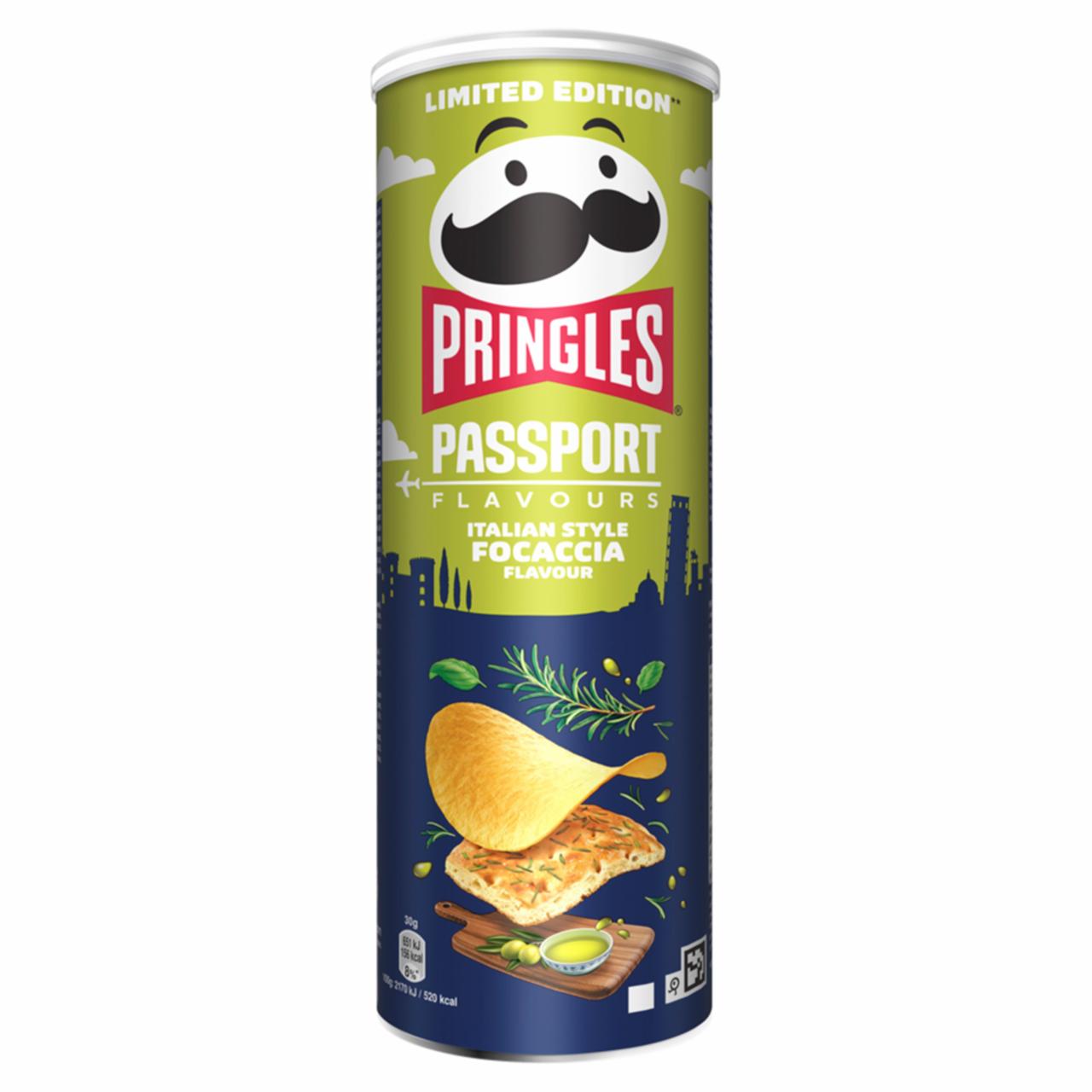 Zdjęcia - Pringles Passport Chrupki o smaku focacci 165 g