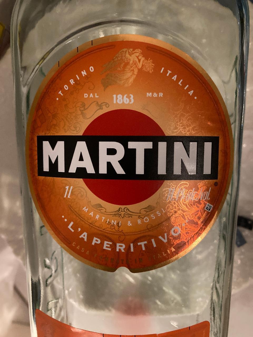 kJ kalorie, i Martini Fiero wartości - odżywcze 14,4%