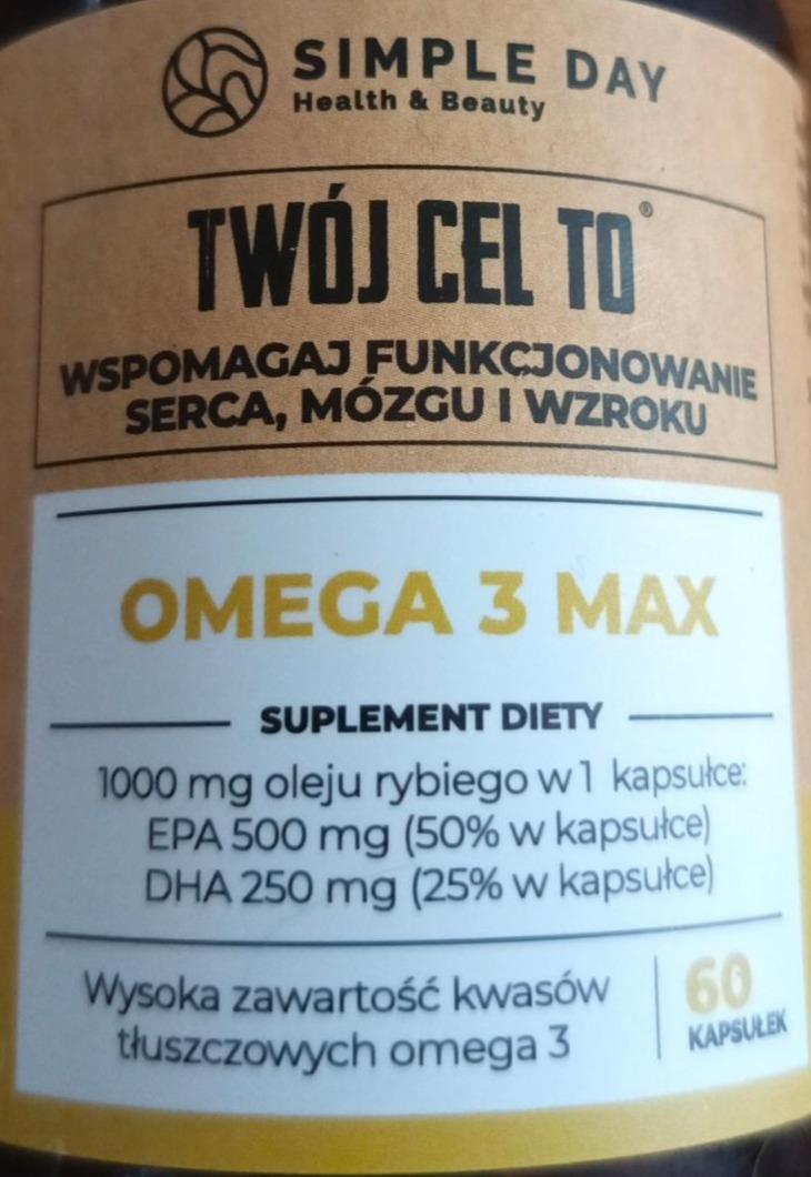 Zdjęcia - Omega 3 Max Simple Day