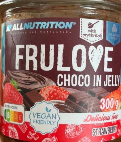 Zdjęcia - Frulove choco in jelly strawberry Allnutrition