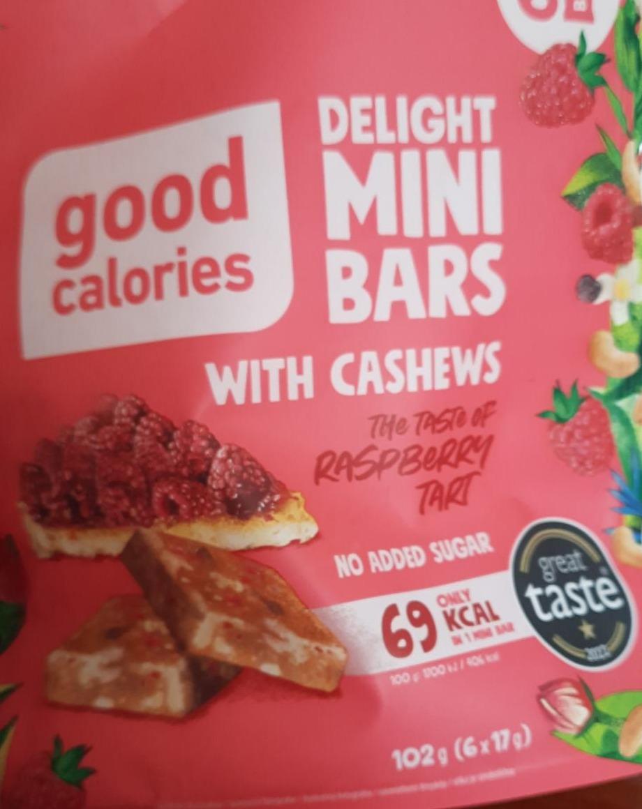 Zdjęcia - Delight mini bars with cashews Good calories