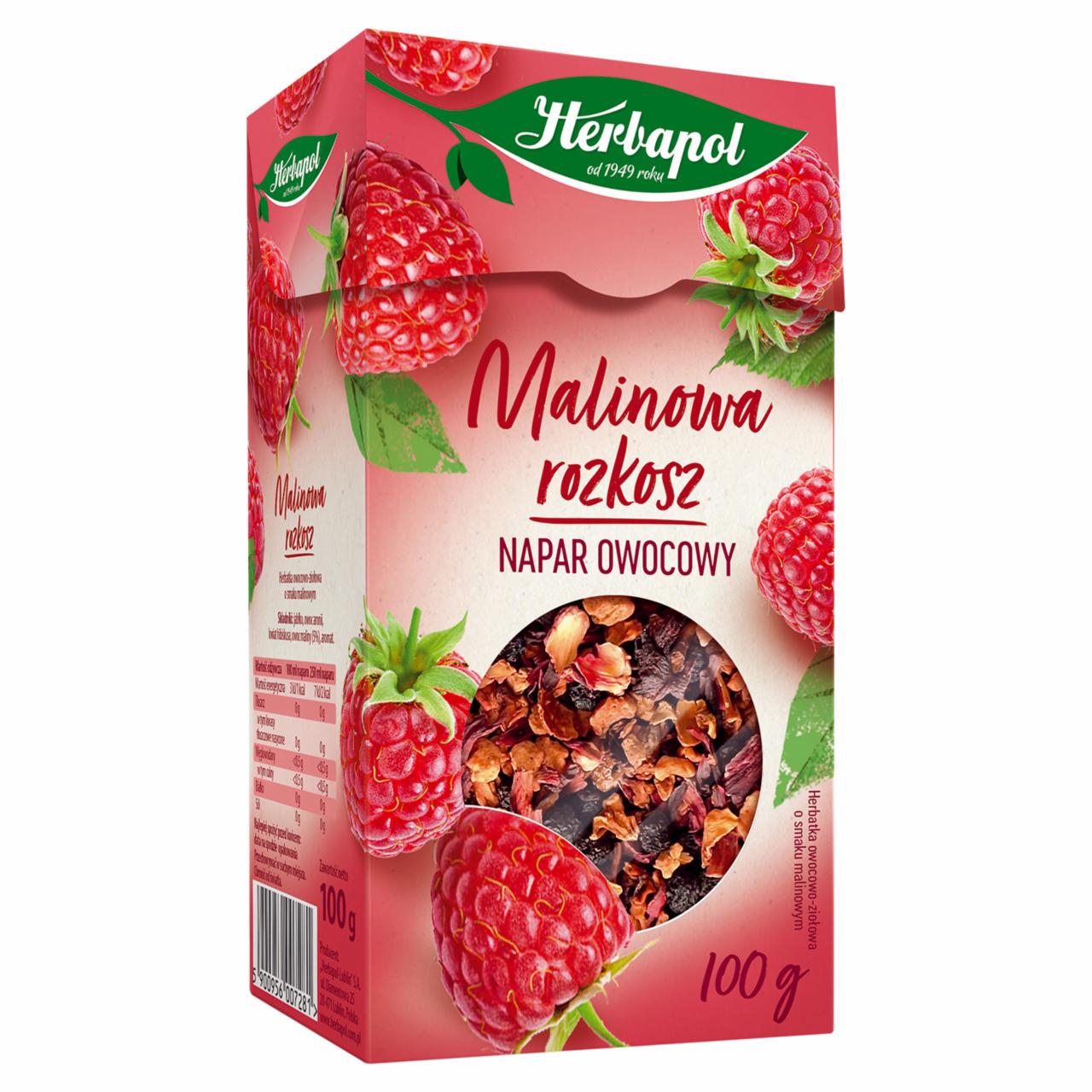 Zdjęcia - Herbapol Napar owocowy malinowa rozkosz 100 g