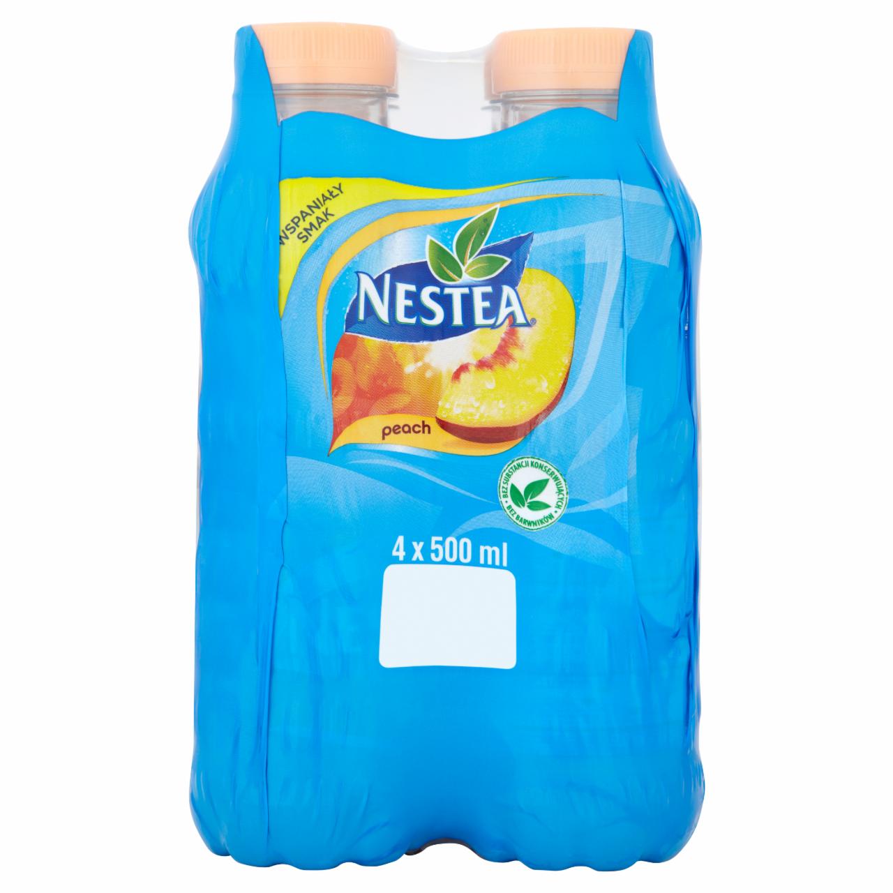 Zdjęcia - Nestea peach Napój herbaciany 4 x 500 ml