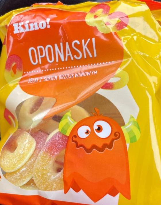 Zdjęcia - Oponaski żelki z sokiem brzoskwiniowym Kino!