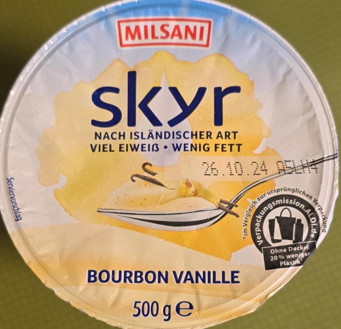 Zdjęcia - Skyr bourbon vanille Milsani