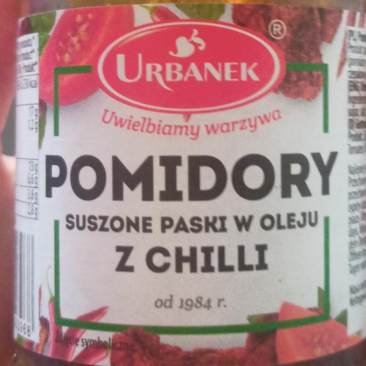 Zdjęcia - Pomidory suszone w oleju chilli Urbanek