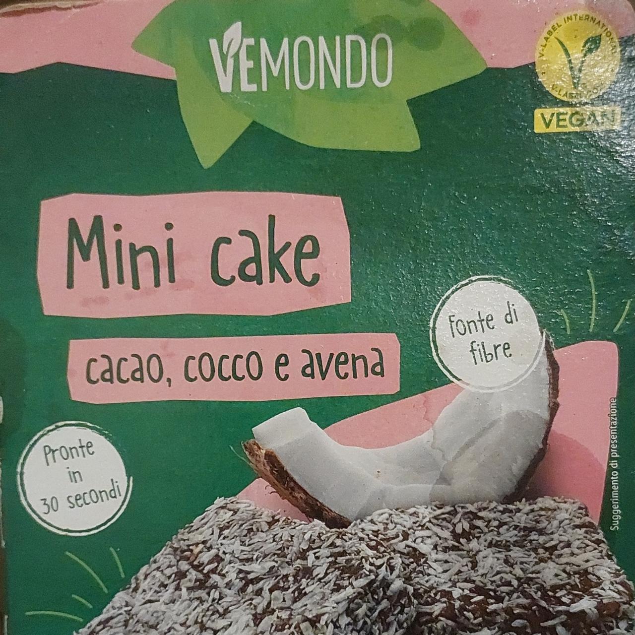 Zdjęcia - Mini cake cacao cocco e avena Vemondo