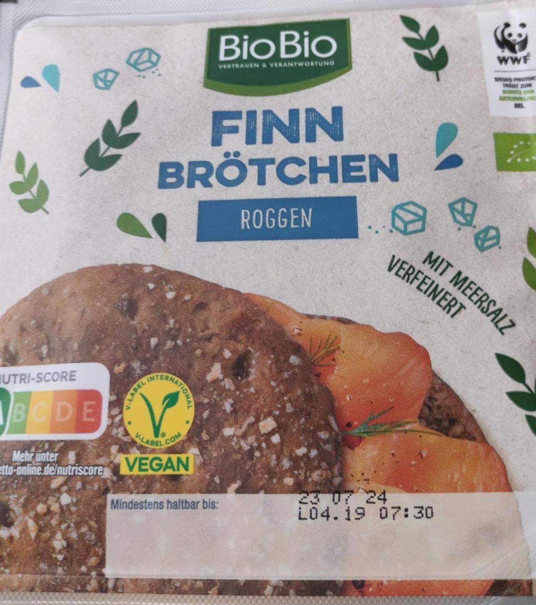 Zdjęcia - Finn brotchen roggen BioBio