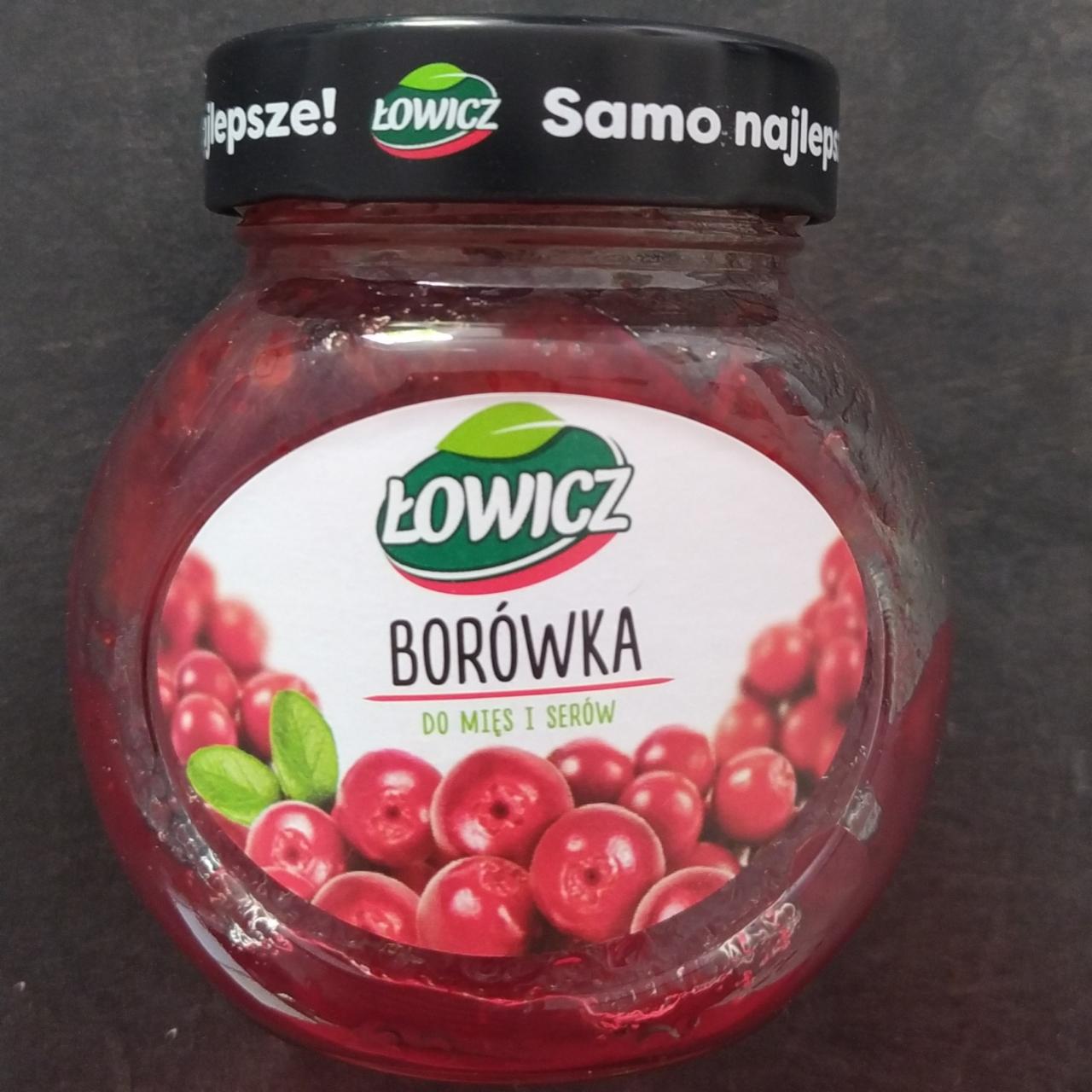 Zdjęcia - Łowicz Borówka do mięs i serów 230 g