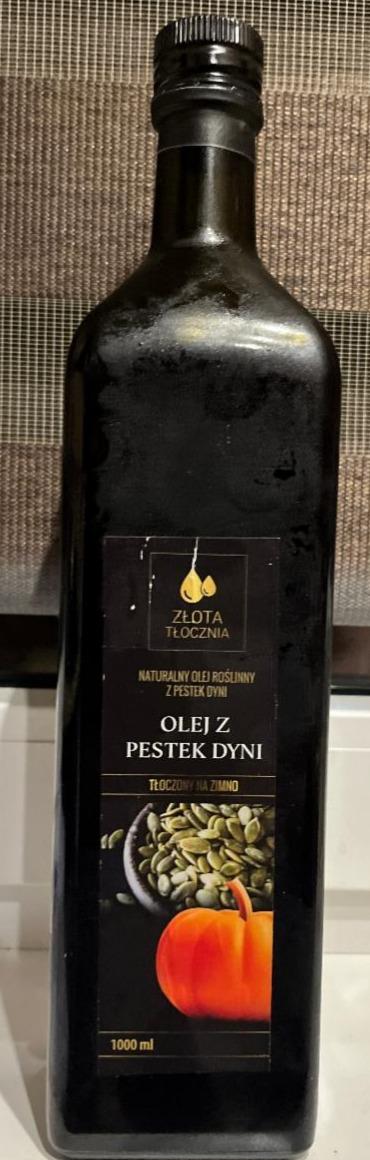 Zdjęcia - Olej z pestek dyni Złota Tłocznia