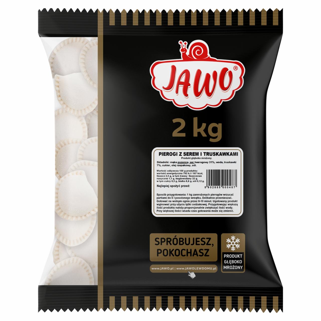 Zdjęcia - Jawo Pierogi z serem i truskawkami 2 kg