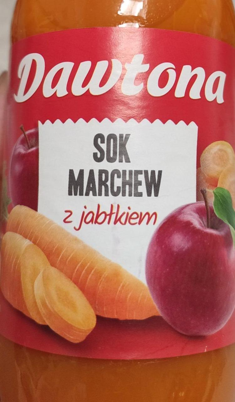 Zdjęcia - Dawtona Sok marchew z jabłkiem 300 ml