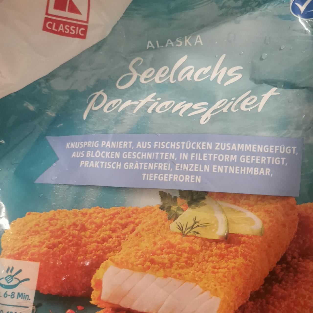 Zdjęcia - Alaska seelachs portionsfilet K-Classic