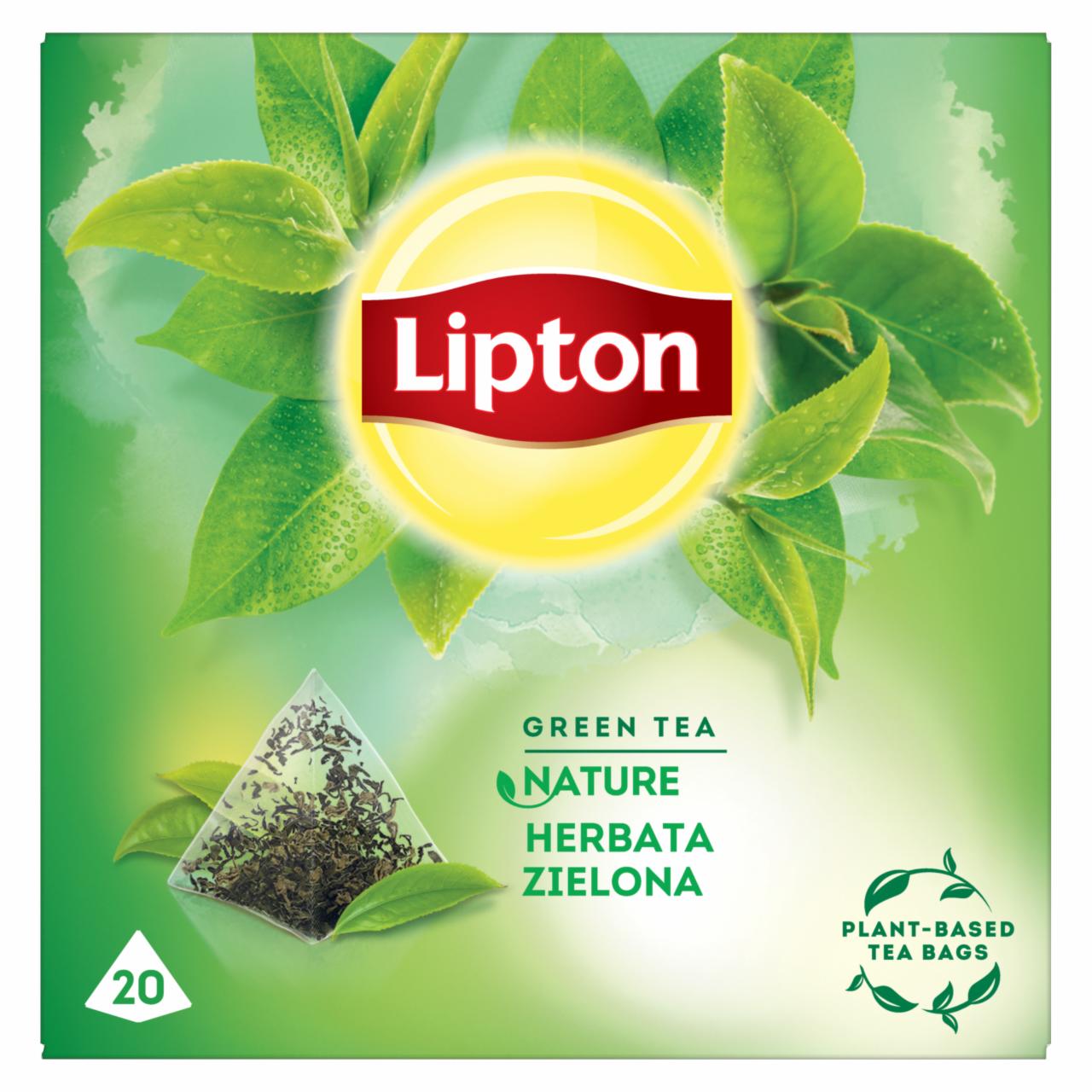 Zdjęcia - Lipton Herbata zielona 28 g (20 torebek)