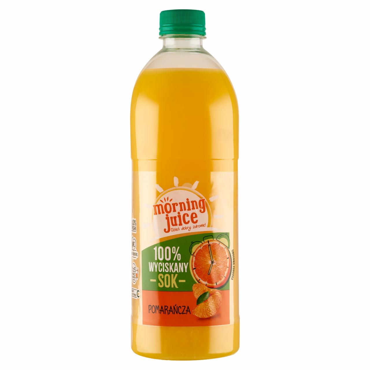 Zdjęcia - Morning Juice Sok 100 % wyciskany pomarańcza 900 ml