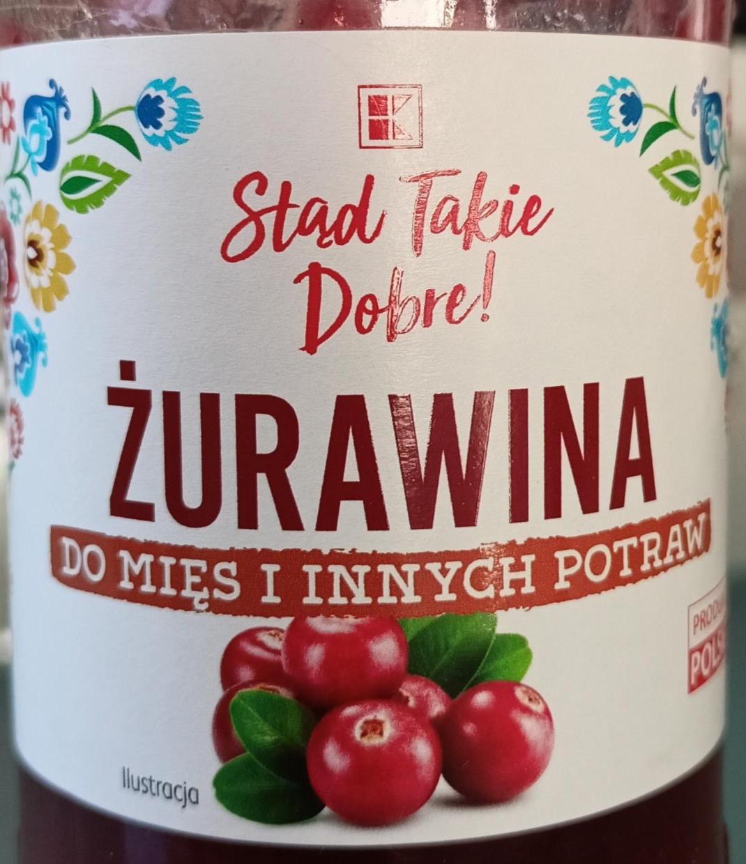 Zdjęcia - Żurawina do mięs i innych potraw K-Stąd Takie Dobre!